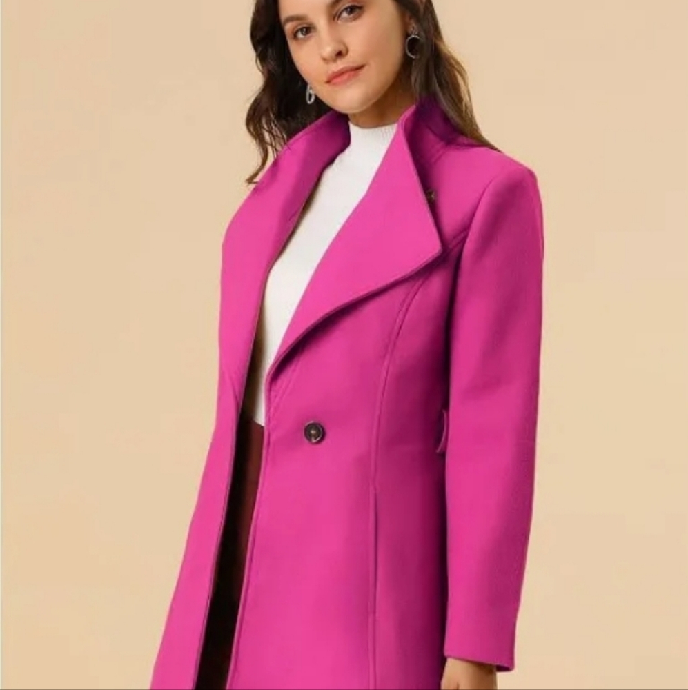 Pretty In Pink Ruffle Coat - Picture 5 of 5